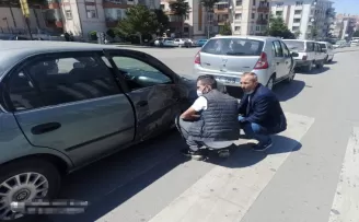 Başkent’te trafik kazası: 2 yaralı
