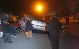 Başkent’te trafik kazası
