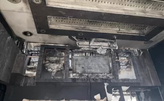 Başkent’te yangın
