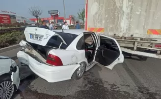 Başkent’te zincirleme kaza: 2 yaralı
