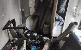 Başkent’teki yangında kundaklama şüphesi
