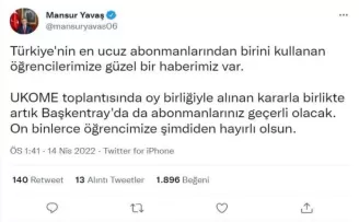Başkentray’da da artık abonmanlar geçerli olacak
