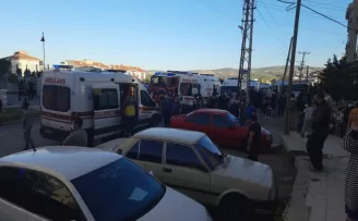 Başkentte 11 katlı binanın 5. katında korkutan yangın

