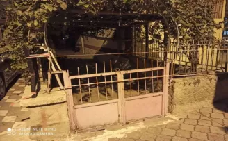Başkentte göçük tehlikesi nedeniyle bir bina boşaltıldı
