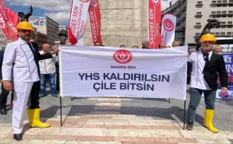 Başkentte “kamuda yardımcı hizmetler sınıfı kaldırılsın“ eylemi
