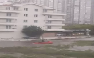 Başkentte sağanak yağış
