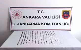 Başkentte tarihi eser kaçakçılarına darbe: 315 sikke ele geçirildi

