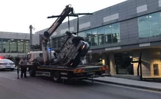 Başkentte trafik kazası: 1 yaralı
