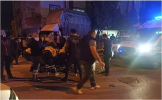 Başkentte üç aracın karıştığı kazada bir kişi yaralandı

