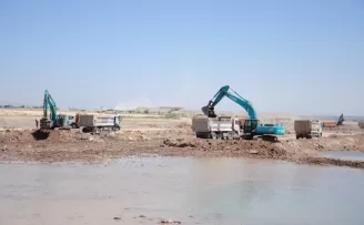 Batman Çayı ıslah çalışmaları devam ediyor
