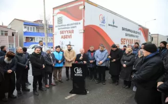Bayrampaşa’nın “seyyar aşevi“ deprem bölgesinde
