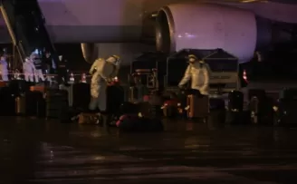 Belçika’dan 328 kişi Trabzon’a getirildi
