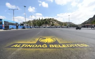 Bentderesi dolmuş durakları yenileniyor
