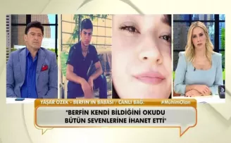 Berfin’in babası canlı yayında isyan etti
