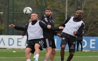 Beşiktaş, Alanyaspor maçı hazırlıklarına başladı
