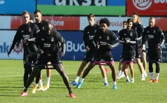 Beşiktaş derbi mesaisine devam etti
