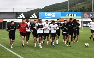 Beşiktaş, Galatasaray maçı hazırlıklarına devam etti
