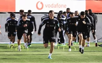 Beşiktaş, Giresunspor maç hazırlıklarını tamamladı
