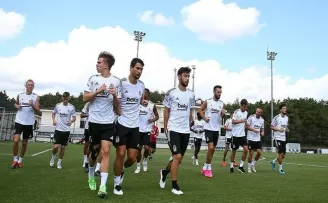 Beşiktaş kondisyon çalıştı
