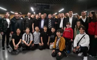 Beşiktaş’ta bayramlaşma töreni yapıldı
