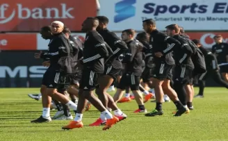 Beşiktaş’ta derbi hazırlıkları devam etti
