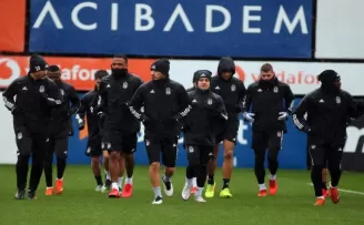 Beşiktaş tam kadro çalıştı
