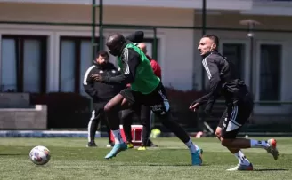 Beşiktaş, Trabzonspor maçı hazırlıklarına devam etti
