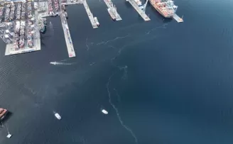 Beylikdüzü açıklarında müsilaj izleri görüldü
