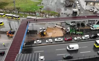 Beylikdüzü’nde akıl almaz kaza
