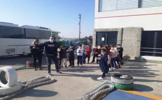 Beyoğlu’nda çocuklar eğlenerek geri dönüşüm bilinci kazanıyor
