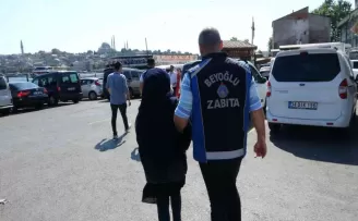 Beyoğlu’nda nefes kesen dilenci operasyonu
