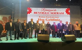 Beyoğlu’nda Roman vatandaşlar iftar sofrasında bir araya geldi
