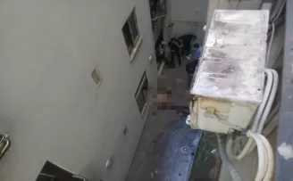 Beyoğlu’nda şok ölüm kamerada
