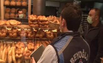 Beyoğlu zabıtasından fırınlara pide ve hijyen denetimi
