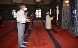 Beypazarında sembolik yağmur duası

