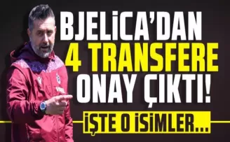Bjelica’dan 4 transfere onay çıktı! İşte o isimler