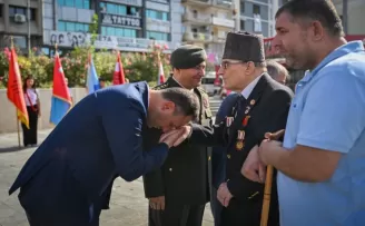 Bornova’da 19 Eylül Gaziler Günü törenle kutlandı