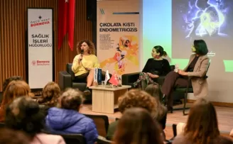 Bornova’da kadınlar deneyimlerini paylaştı, uzmanlar endometriozisi anlattı