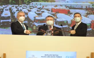 Borsa İstanbul’da ‘Gong’ Boğaziçi Beton için çaldı
