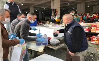 Bulancak Belediyesi’nden Pazar esnafına sıcak çorba
