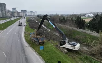 Bursa’da Ayafatma Deresi’nde kapsamlı temizlik