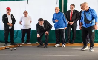 Bursa’da Başkan Vekili Biba huzurevi sakinleriyle buluştu