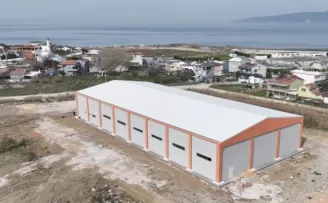 Bursa’da Gemlik Spor Salonu açılışa gün sayıyor