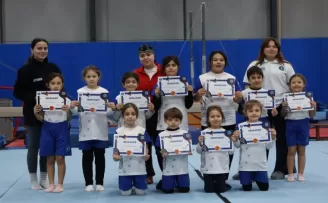 Bursa’da kış okullarında sertifika heyecanı