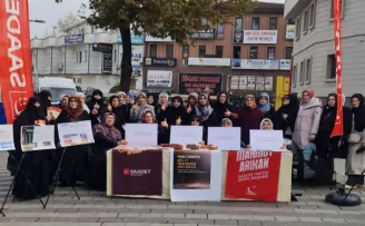 Bursa’da Saadet Partili kadınlardan ’yerli üretim’ vurgusu