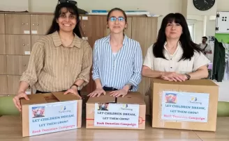 Bursa Gemlikli öğrencilerden Ergani’ye kitap desteği