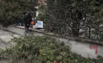 Bursa İnegöl’de ağaç budama çalışmaları sürüyor
