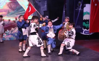 Bursa İnegöl’de Halk Dansları Topluluğu’ndan yaza merhaba