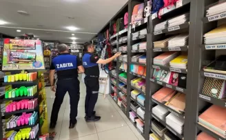 Bursa İnegöl Zabıtası’ndan kırtasiyelere sıkı denetim