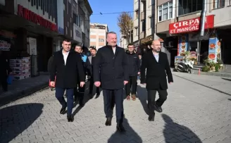 Bursa Karacabey’de Başkan Karabatı sahada